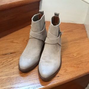 All saints suede boots
